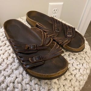 Very loved Birkenstock sandals